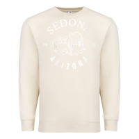 Sandshell womens sedona arizona t shirt sedona az vintage arizona vacation v nec Premium Sweatshirt - SnappyArt
