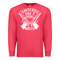 Cardinal Snitches Are A Dying Breed Motorcycle Biker Gun Premium Sweatshirt - SnappyArt