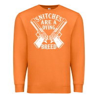 Carrot Snitches Are A Dying Breed Motorcycle Biker Gun Premium Sweatshirt - SnappyArt
