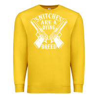 Lemon Snitches Are A Dying Breed Motorcycle Biker Gun Premium Sweatshirt - SnappyArt