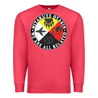 Cardinal native american medicine wheel, mitakuye oyasin t shirt Premium Sweatshirt - SnappyArt