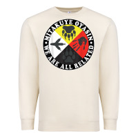 Sandshell native american medicine wheel, mitakuye oyasin t shirt Premium Sweatshirt - SnappyArt