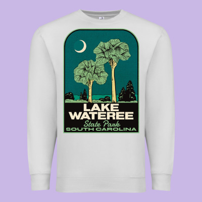 Trending Lake Wateree State Park Sc Vintage Travel Premium Sweatshirt Designed By Snappyart