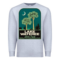 Heather Grey Trending Lake Wateree State Park Sc Vintage Travel Premium Sweatshirt - SnappyArt