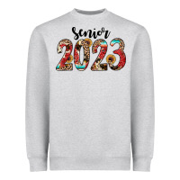 Heather Grey senior 2023 western Heavyweight Sweatshirt - JahusDesignShop