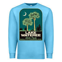 Ocean Blue Trending Lake Wateree State Park Sc Vintage Travel Premium Sweatshirt - SnappyArt