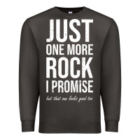 Smoke Rockhounds gear gift Just one more rock funny rockhounding Premium Sweatshirt - SnappyArt
