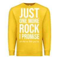 Lemon Rockhounds gear gift Just one more rock funny rockhounding Premium Sweatshirt - SnappyArt