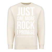 Sandshell Rockhounds gear gift Just one more rock funny rockhounding Premium Sweatshirt - SnappyArt