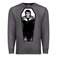 Charcoal Heather the crimson ghost Premium Sweatshirt - SnappyArt