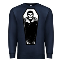 Navy the crimson ghost Premium Sweatshirt - SnappyArt