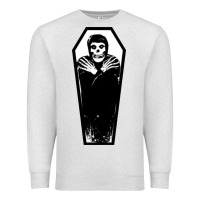 Oatmeal Heather the crimson ghost Premium Sweatshirt - SnappyArt