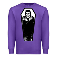 Purple the crimson ghost Premium Sweatshirt - SnappyArt