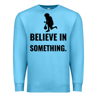 Ocean Blue Colin Kaepernick Believe In Something Premium Sweatshirt - SnappyArt