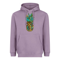 Lavender leopar turquoise pineapple Heavyweight Hoodie - JahusDesignShop