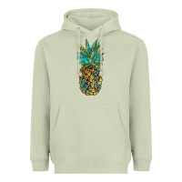 Matcha leopar turquoise pineapple Heavyweight Hoodie - JahusDesignShop