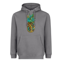 Storm leopar turquoise pineapple Heavyweight Hoodie - JahusDesignShop
