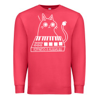 Cardinal The KIFFNESS X ALUGALUG white cat Classic Premium Sweatshirt - SnappyArt