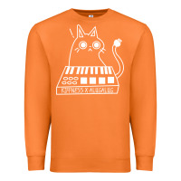 Carrot The KIFFNESS X ALUGALUG white cat Classic Premium Sweatshirt - SnappyArt