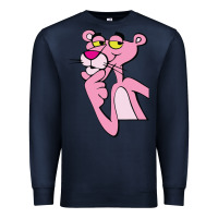 Navy pink panther Premium Sweatshirt - SnappyArt