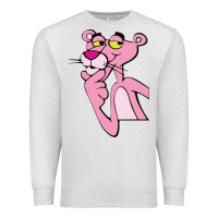 Oatmeal Heather pink panther Premium Sweatshirt - SnappyArt