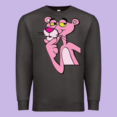 Pink Panther Premium Sweatshirt Designed By Snappyart