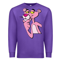 Purple pink panther Premium Sweatshirt - SnappyArt