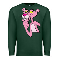 Sports Green pink panther Premium Sweatshirt - SnappyArt
