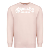 Pale Pink martin est 1983 Premium Sweatshirt - SnappyArt