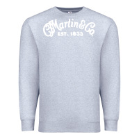 Heather Grey martin est 1983 Premium Sweatshirt - SnappyArt