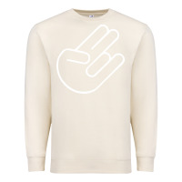 Sandshell shocker hand Premium Sweatshirt - SnappyArt