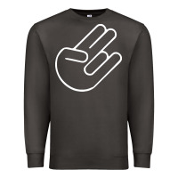 Smoke shocker hand Premium Sweatshirt - SnappyArt