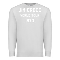 Dove Grey Jim Croce World Tour 1973 Premium Sweatshirt - SnappyArt