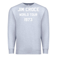 Heather Grey Jim Croce World Tour 1973 Premium Sweatshirt - SnappyArt