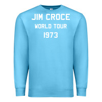 Ocean Blue Jim Croce World Tour 1973 Premium Sweatshirt - SnappyArt