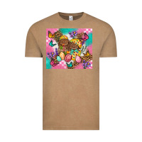 Vintage Coffee Easter Bunnies And Egg Tumbler Vintage Tee - BundleAndBundleShop