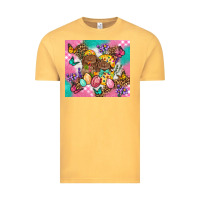 Vintage Mustard Easter Bunnies And Egg Tumbler Vintage Tee - BundleAndBundleShop