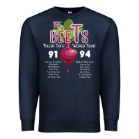 Navy The Beets Killer Tofu World Tour for friend Premium Sweatshirt - SnappyArt