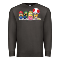 Smoke Super Minion Bros Premium Sweatshirt - FloraArt