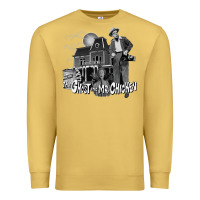 Antique Gold the ghost and mr chicken green Premium Sweatshirt - FloraArt
