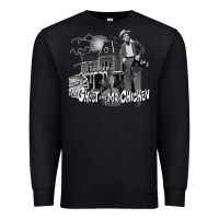 Black the ghost and mr chicken green Premium Sweatshirt - FloraArt