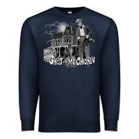 Navy the ghost and mr chicken green Premium Sweatshirt - FloraArt