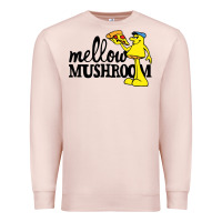 Pale Pink mellow mushroom restaurant Premium Sweatshirt - FloraArt