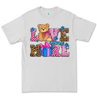 Dove Grey love you more olivia Premium Tee - OliviaCreatesArt