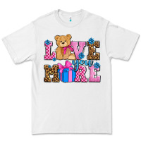 White love you more olivia Premium Tee - OliviaCreatesArt