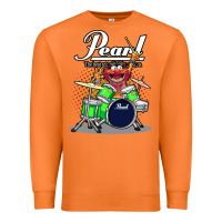 Carrot ANIMAL DRUMMER PEARL DRUMS Premium Sweatshirt - FloraArt