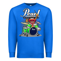 True Royal ANIMAL DRUMMER PEARL DRUMS Premium Sweatshirt - FloraArt