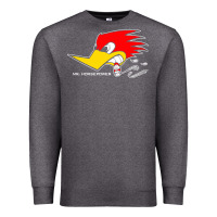 Charcoal Heather mr horsepower clay smith cams cigar smoking woodpecker shirt for man f Premium Sweatshirt - FloraArt