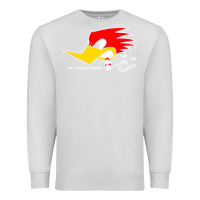 Dove Grey mr horsepower clay smith cams cigar smoking woodpecker shirt for man f Premium Sweatshirt - FloraArt