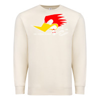 Sandshell mr horsepower clay smith cams cigar smoking woodpecker shirt for man f Premium Sweatshirt - FloraArt